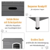  Kennel Hondenhok Met Deur Hondenbox Gaas Transportkooi Voor Katten Konijnen Buiten Waterdicht Grijs Spar 80x55x53,5 Cm 6