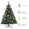 ® Kerstboom Met Decoratie 80/120 LED's 307 Punten Ø75 X 120H Cm 7