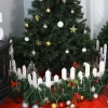 ® Kerstboom Met Decoratie 80/120 LED's 307 Punten Ø75 X 120H Cm 9