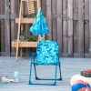 ® Kinder Campingstoel Met Parasol Opvouwbare Strandstoel Voor 1-3 Jaar Brau 10