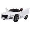  Kinderauto Bentley GT Gelicentieerd Kindervoertuig Elektrische Auto Met Afstandsbediening 2 X 390 Motoren Kinderen Wit 108 X 60 X 43 Cm 11