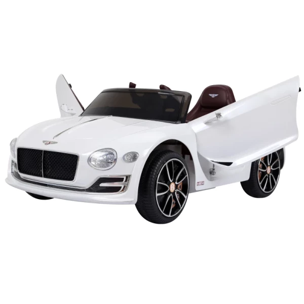  Kinderauto Bentley GT Gelicentieerd Kindervoertuig Elektrische Auto Met Afstandsbediening 2 X 390 Motoren Kinderen Wit 108 X 60 X 43 Cm 11