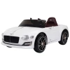  Kinderauto Bentley GT Gelicentieerd Kindervoertuig Elektrische Auto Met Afstandsbediening 2 X 390 Motoren Kinderen Wit 108 X 60 X 43 Cm 1