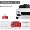  Kinderauto Bentley GT Gelicentieerd Kindervoertuig Elektrische Auto Met Afstandsbediening 2 X 390 Motoren Kinderen Wit 108 X 60 X 43 Cm 7