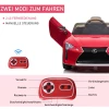  Kinderauto Van Lexus Kindervoertuig Voor 3-6 Jaar Elektrische Auto Met Mp3-muziek Rood 106 X 43 X 44 Cm 5