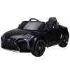  Kinderauto Van Lexus Kindervoertuig Voor 3-6 Jaar Elektrische Auto Met Mp3-muziek Zwart 106 X 43 X 44 Cm 1