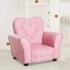  Kinderbank Kinderfauteuil Prinses Minibank Kinderkamerbank Hartvormig Roze L59 X B41,5 X H49 Cm 2