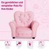  Kinderbank Kinderfauteuil Prinses Minibank Kinderkamerbank Hartvormig Roze L59 X B41,5 X H49 Cm 7