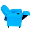  Kinderfauteuil Met Verstelbare Rugleuning 62 X 52 X 69 Cm Massief Houten Frame Blauw 4