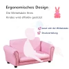  Kinderfauteuil Met Voetenbank, Kinderbank Met Kruk, Kinderbank, Fauteuil, Roze 83 X 42 X 41 Cm 5