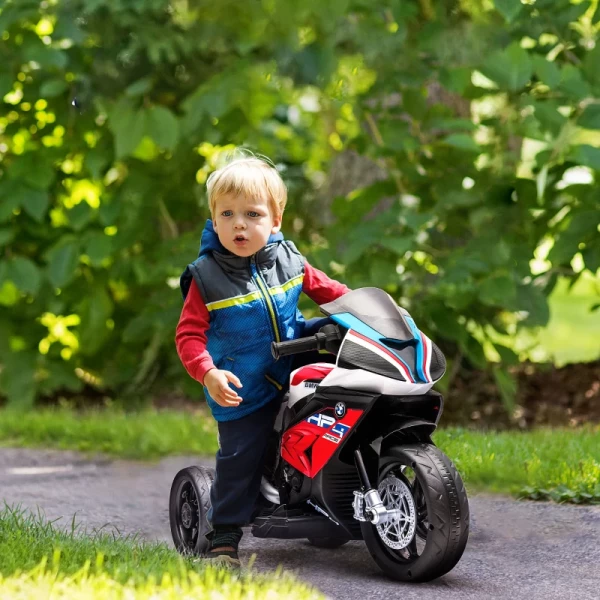  Kindermotorfiets, Elektrische Motorfiets, Koplamp, 3 Muziekmodi, Voor Kinderen Van 1,5-5 Jaar, Rood, 82,5 X 42 X 54cm 10