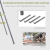  Kinderschommel Tuinschommel Schommelframe Schommelset Met Metalen Frame Klimmen Touwladder Wip 3-10 Jaar Tot 3 Kinderen 7