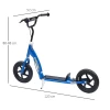  Kinderscooter Met Achterrem Kickscooter 12 Inch Kickscooter Scooter Stadsscooter Voor Kinderen Kickboard In Hoogte Verstelbaar Staal EVA Blauw 120 X 52 X 80-88 Cm 3