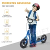  Kinderscooter Met Achterrem Kickscooter 12 Inch Kickscooter Scooter Stadsscooter Voor Kinderen Kickboard In Hoogte Verstelbaar Staal EVA Blauw 120 X 52 X 80-88 Cm 4