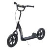  Kinderscooter Met Achterrem Kickscooter 12 Inch Kickscooter Scooter Stadsscooter Voor Kinderen Kickboard In Hoogte Verstelbaar Staal EVA Zwart 120 X 52 X 80-88 Cm 1