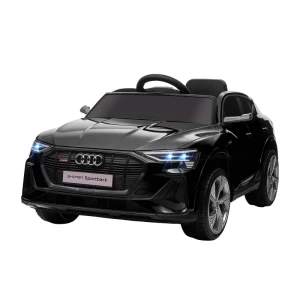  Kindervoertuig Elektrische Kinderauto 3 Snelheden Auto Speelgoed Met Afstandsbediening Banden Muziek (MP3/USB/TF) Voor Kinderen Vanaf 3 Jaar Kunststof Metaal Zwart 108 X 60 X 47 Cm 1