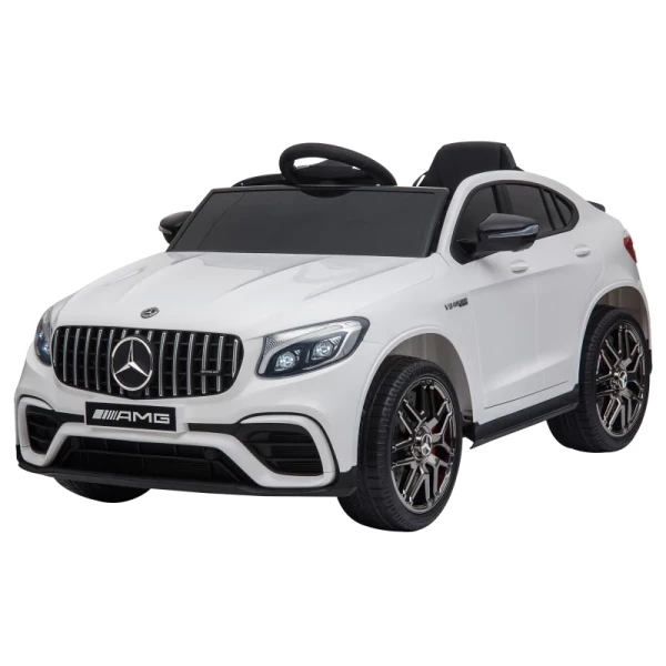  Kindervoertuig Mercedes-Benz AMG GLA45 Gelicentieerde Elektrische Auto Met Afstandsbediening 2 X 35 W Motoren MP3 Veiligheidsgordel 37-60 Maanden Wit 115 X 70 X 55 Cm 11