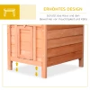 Kleindierhok Kleindierhuis Met Helling Hout Groen + Naturel 5