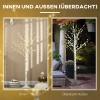  Kunstboom, Kunstberk, Met LED-verlichting, Warm Wit, Realistisch Witte Schors, 22 X 22 X 180 Cm 7