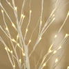  Kunstboom, Kunstberk, Met LED-verlichting, Warm Wit, Realistisch Witte Schors, 22 X 22 X 180 Cm 8