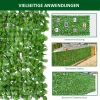  Kunsthaag Privacy Hedge Terras Wanddecoratie Wanddecoratie Lichtgroen 300 X 100 Cm 5