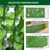  Kunsthaag Privacy Hedge Terras Wanddecoratie Wanddecoratie Lichtgroen 300 X 150 Cm 5