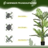  Kunstplant, Kunstpalm, Incl. Plantenbak; 19,5 Cm X 19,5 Cm X 150 Cm, Groen + Zwart 6
