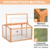  Kweekkas Broeikas Kweekbak Plantenbed Met Deksel Van Hout En Polycarbonaat Weerbestendig Oranje 90 X 80 X 58 Cm 4