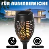  Lamp Op Zonne-energie, Tuinlamp, Set Van 4 Lampen, 6-8 Uur, IP44 Waterdicht, Kunststof, Zwart, Ø12 X H72 Cm 6