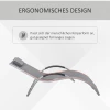  Ligstoelen Met Kussens Ligstoel Relax Ligstoel Ergonomisch Aluminium Textline Donkergrijs 160 X 60 X 65 Cm 4