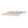 ® Luifel Aluminium Luifel Aluminium Knikarmluifel 4,5x3m Zonwering Balkon Beige 3