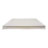 ® Luifel Aluminium Luifel Aluminium Knikarmluifel 4,5x3m Zonwering Balkon Beige 5