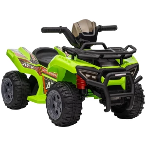  Mini Elektrische Quad Kinderen Elektrische ATV-kinderwagen LED-koplamp Kindervoertuig Kindermotor Elektrische Quad Voor 18-36 Maanden Kinderen Metaal PP Kunststof Groen 70 X 42 X 45 Cm 1