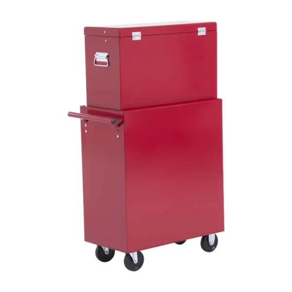  Mobiele Gereedschapswagen Werkplaatswagen Trolley Gereedschapskist (rood) 5