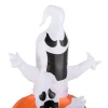  Opblaasbare Pompoen Ghost Ghost Halloween Decoratie Figuur Luchtfiguur Met LED-verlichting, Polyester, 120x120x180cm 8