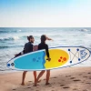  Opblaasbare Surfplank, Surfplank, Stand-up Board Met Peddel, Antislip, Uitrusting Inbegrepen, PVC, EVA, Wit, 305 X 76 X 10 Cm 2