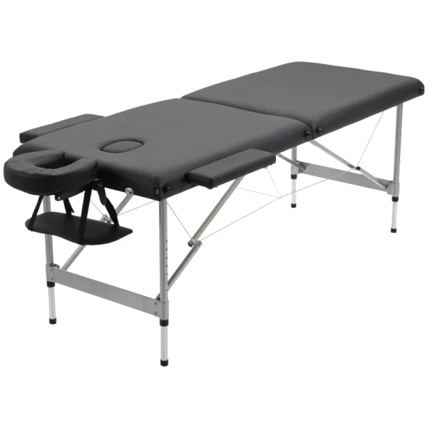  Opklapbare Massagetafel, Inclusief Gezichtsopening, Armleuningen, Handsteunen, Mobiele Massagetafel, 186 Cm X 71 Cm X 83 Cm 10