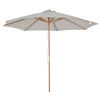  Parasol Hout 300 Cm Houten Parasol Tuinparasol Balkonparasol Bamboe Grijs 10