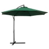  Parasol Met Zwengel Weerbestendig 3 M X 3 M X 2,5 M XXL Groen 11