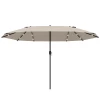  Parasol Ovaal Kaki 440 X 260 X 240cm 11