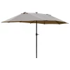  Parasol Ovaal Kaki 440 X 260 X 240cm 1