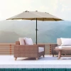  Parasol Ovaal Kaki 440 X 260 X 240cm 10