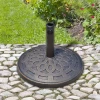  Parasolvoet Parasolvoet 14kg Rond 38/48mm Hars Brons Ø48.5 X H34cm 2