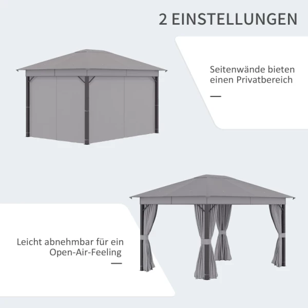  Paviljoen 4m X 3m Aluminium Roestvrij 6