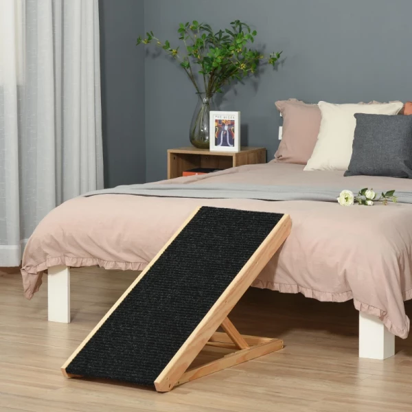  Pet Ramp Verstelbare Hondenladder Antislip 90cm X 40cm X 61cm 2