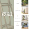  Plantentrap Bloemenbank Bloementrap Bloemenplank Plantenplank Bloemenstandaard 3 Treden Vurenhout Donkerbruin 40 X 37 X 93 Cm 7