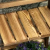  Plantentrap Bloemenbank Bloementrap Bloemenplank Plantenplank Bloemenstandaard 3 Treden Vurenhout Donkerbruin 40 X 37 X 93 Cm 8