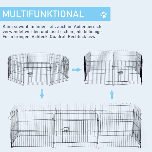  Puppy Outlet Puppy Hek Box Buitenverblijf Puppy Rooster 5 Afmetingen (afmetingen: 71x61cm) 4