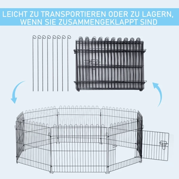  Puppy Outlet Puppy Hek Box Buitenverblijf Puppy Rooster 5 Afmetingen (afmetingen: 71x61cm) 7