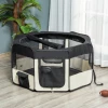  Puppyren Buitenverblijf Dierenbox Box Puppyhek Puppybox Hondenbox 600D Oxford Ø120 X H58 Cm 10